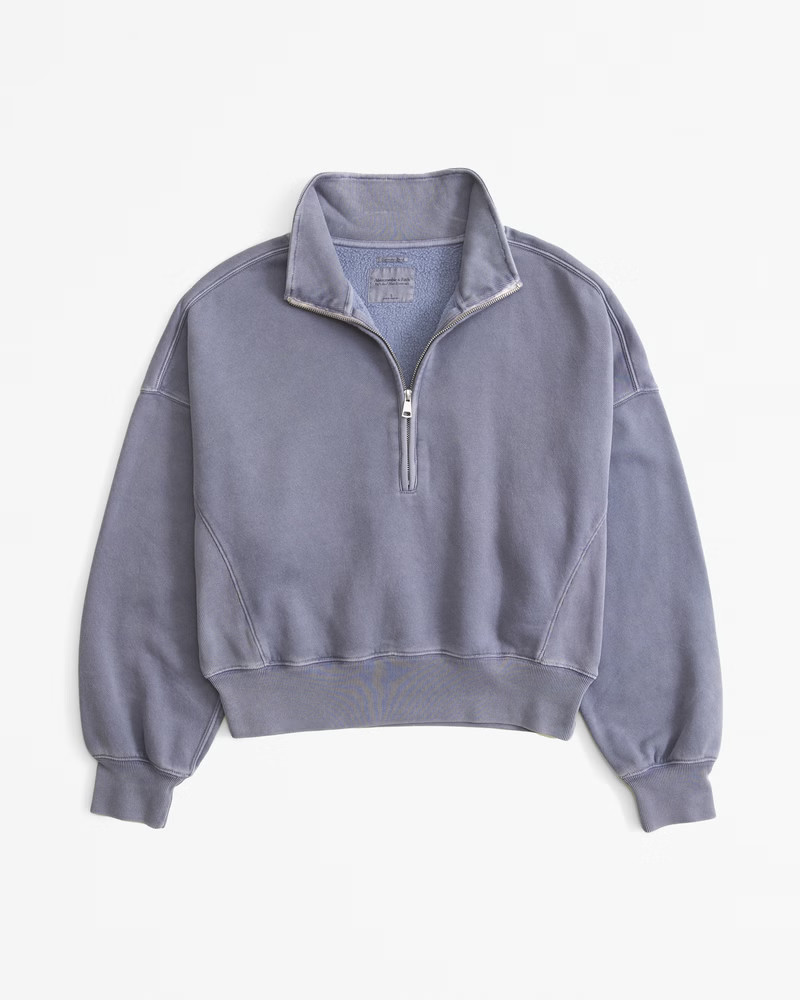 Essential Sunday Half-Zip | Abercrombie & Fitch (UK)