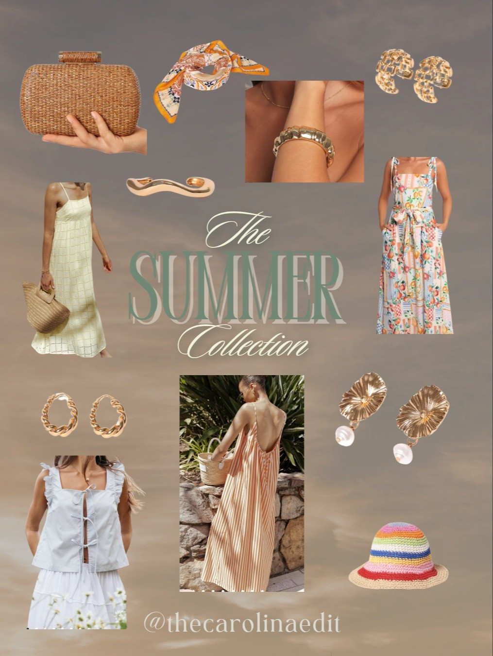 Spring and summer collection featuring sundresses, jewelry, and accessories that will elevate any warm weather look. #Springstyle #springdresses #springfashion #summerstyle #summerdresses #summerfashion #jewelry #affordablefashion 

#LTKSeasonal #LTKFindsUnder100 #LTKStyleTip
