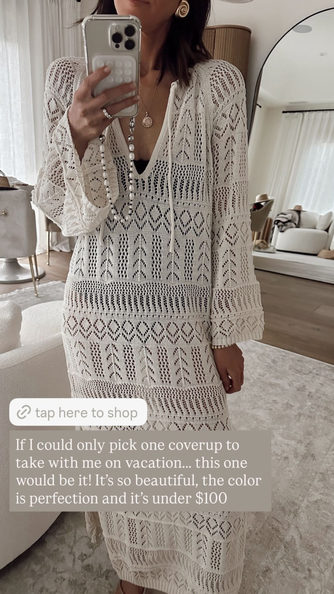 If I could only pick one coverup to take with me on vacation... this one would be it! It's so beautiful, the color is perfection and it's under $100

#LTKTravel #LTKootd #LTKgrwm