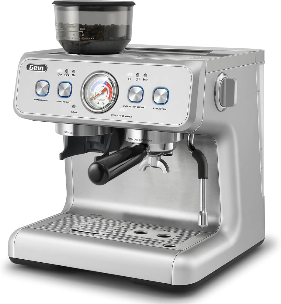Gevi [2024 Upgraded Dual Boiler Espresso Machine EzBru 2000 | 58mm Grouphead | Barista Level Stea... | Amazon (US)