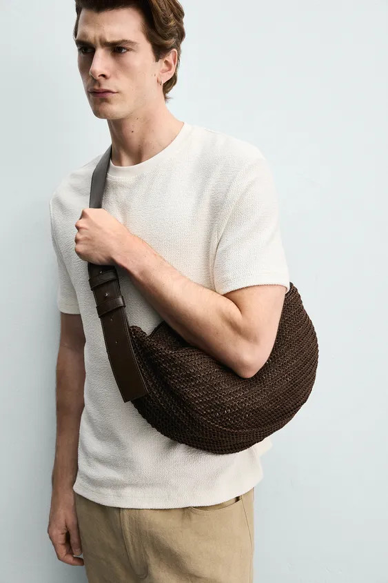 BRAIDED SHOULDER BAG | Zara UK