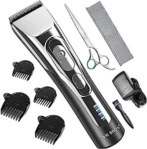 L&W BROS. Professional Dog Grooming Clippers,Dog Clippers for Grooming for Thick Coats,Cordless P... | Amazon (US)