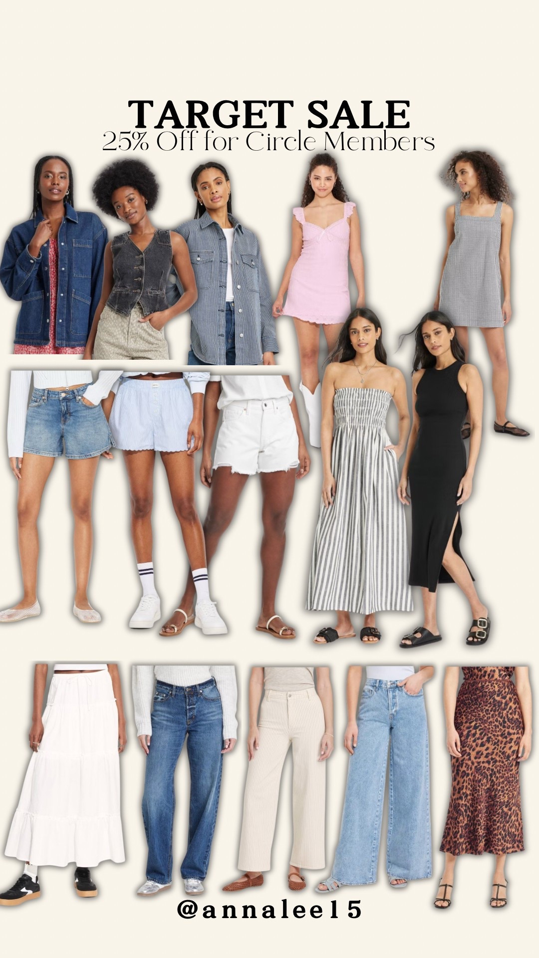 Target women’s spring fashion is 25% off for circle members!
women’s fashion, spring fashion, denim shorts, jeans, spring dresses, skirts, style, sale 

#LTKFindsUnder100 #LTKStyleTip #LTKSaleAlert