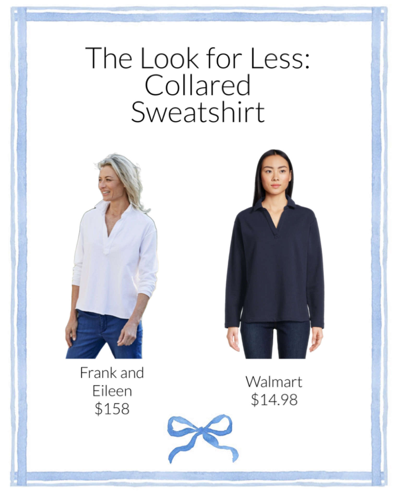 Collared sweatshirt higher end and lower priced option 

#LTKfindsunder50 #LTKstyletip #LTKSeasonal