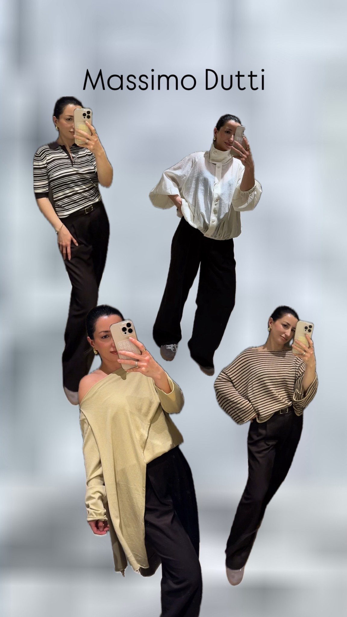 Massimo Dutti new in 🌸 Sizes: white jacket: S; pistachio top: XS; stripped T-shirt: S; stripped pullover: S; pants: 36, belt: XS; sneakers: true to size 

#LTKspring #LTKworkwear #LTKstyletip