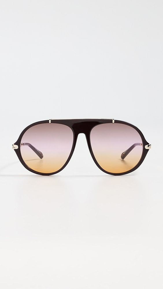 Aly Aviator Sunglasses | Shopbop