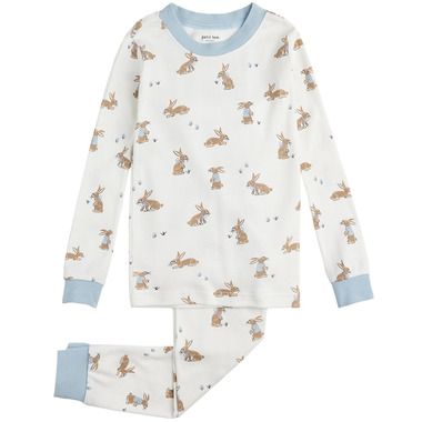 petit lem Boys Long Sleeve Top and Pant Pj's Set Bunnies | Well.ca