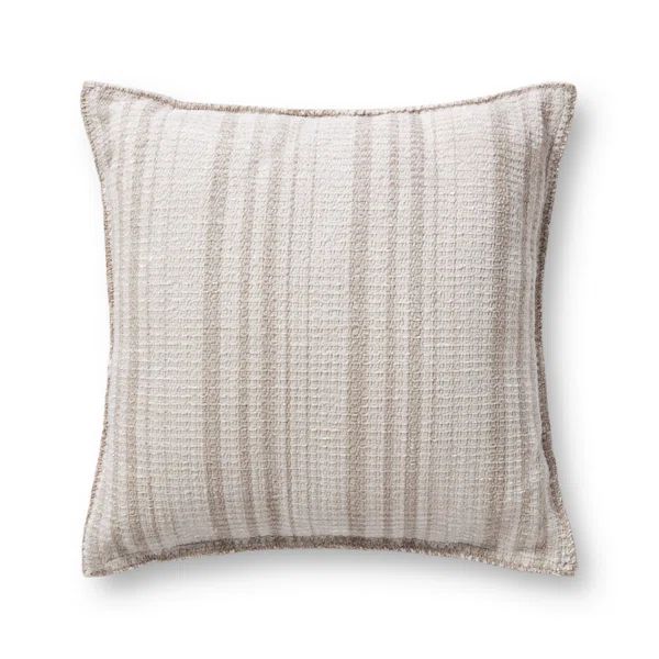 Striped Polyester Throw Pillow | Wayfair North America