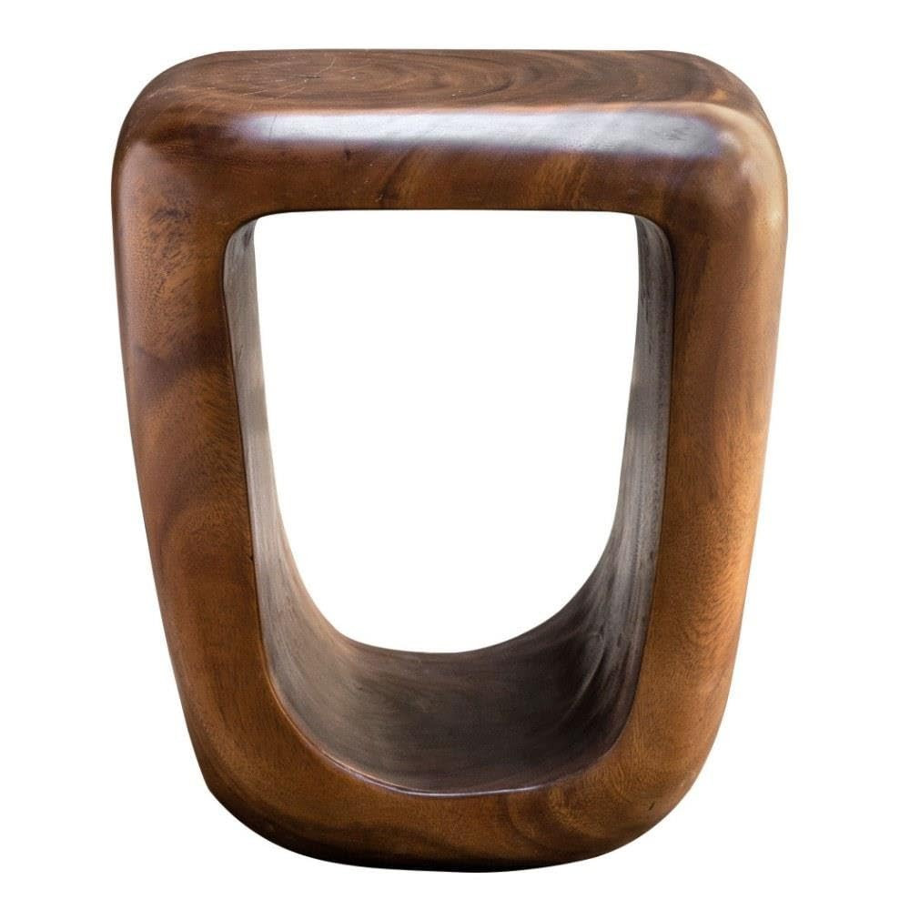 Uttermost Loophole - 18 Inch Wooden Accent Stool - 16 inches Wide by 14 inches deep | Amazon (US)