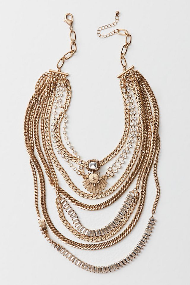 The Pistols Stacked Chain Choker | Free People (Global - UK&FR Excluded)