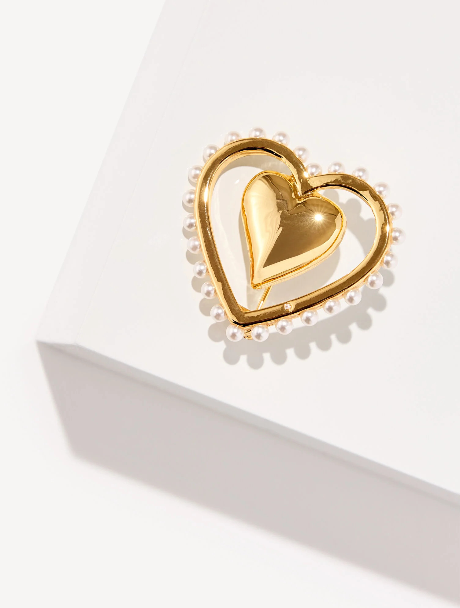 Romantic Heart Brooch | Talbots