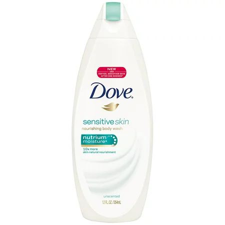 Dove Sensitive Skin Body Wash, 12 oz | Walmart (US)