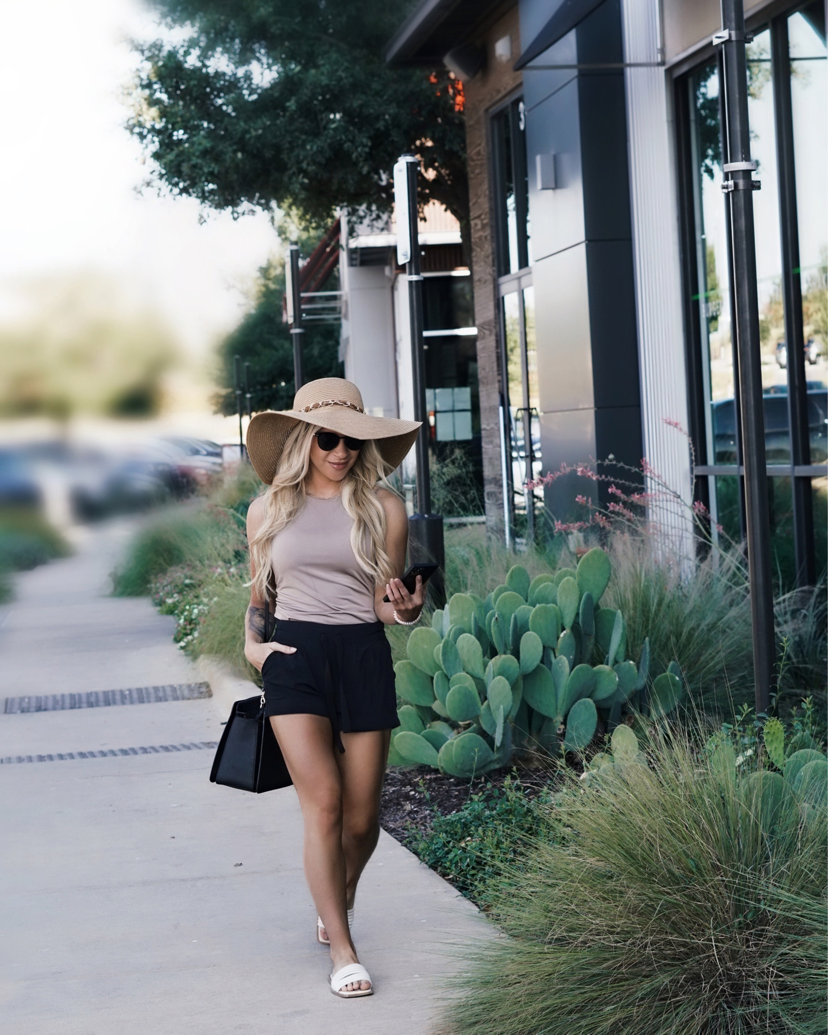 Brunch tings. Summer outfit. Summer casual. Sun hat. Everyday fit. 

#LTKunder50 #LTKSeasonal #LTKstyletip