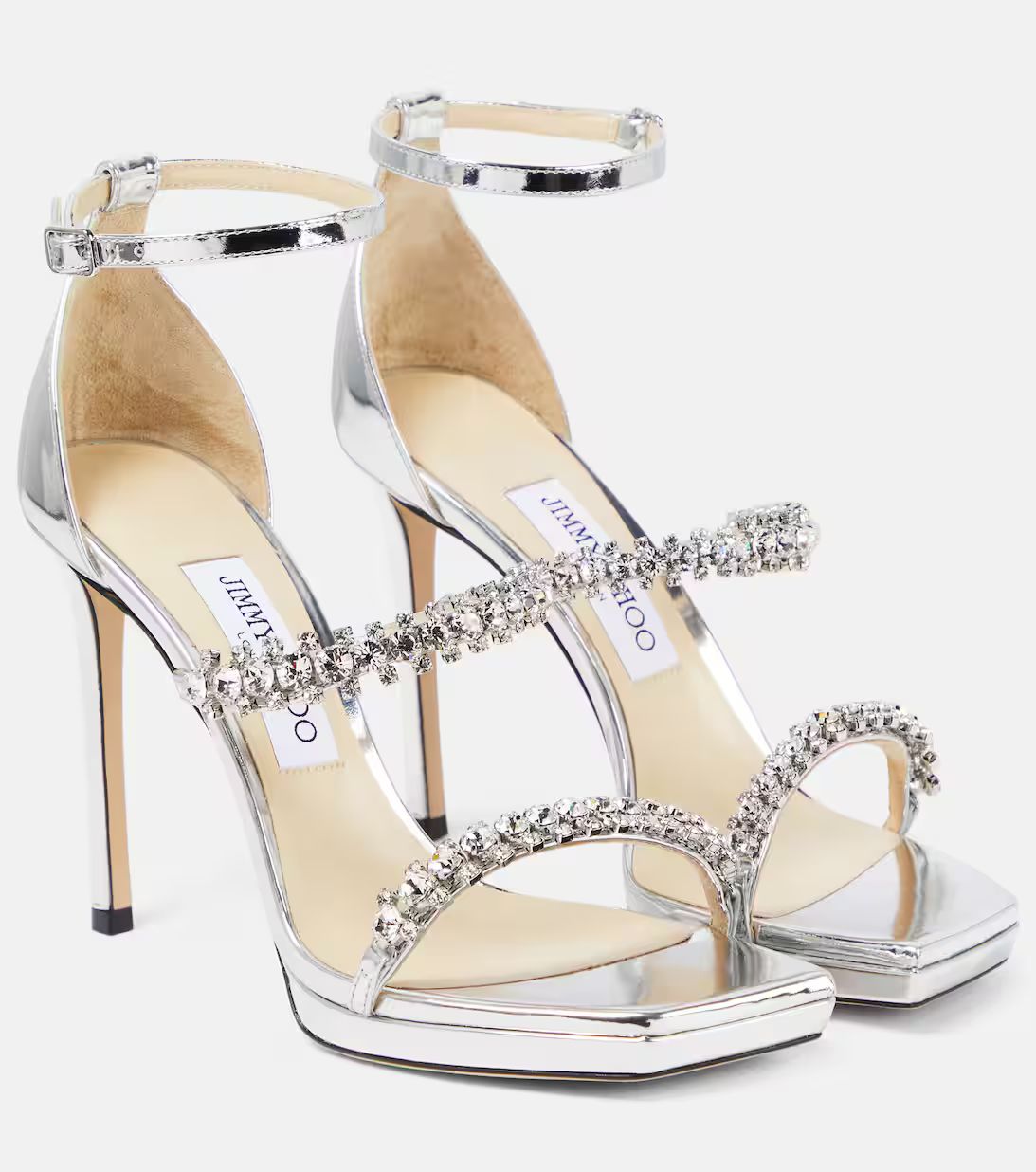 Bing 105 crystal-embellished sandals | Mytheresa (INTL)