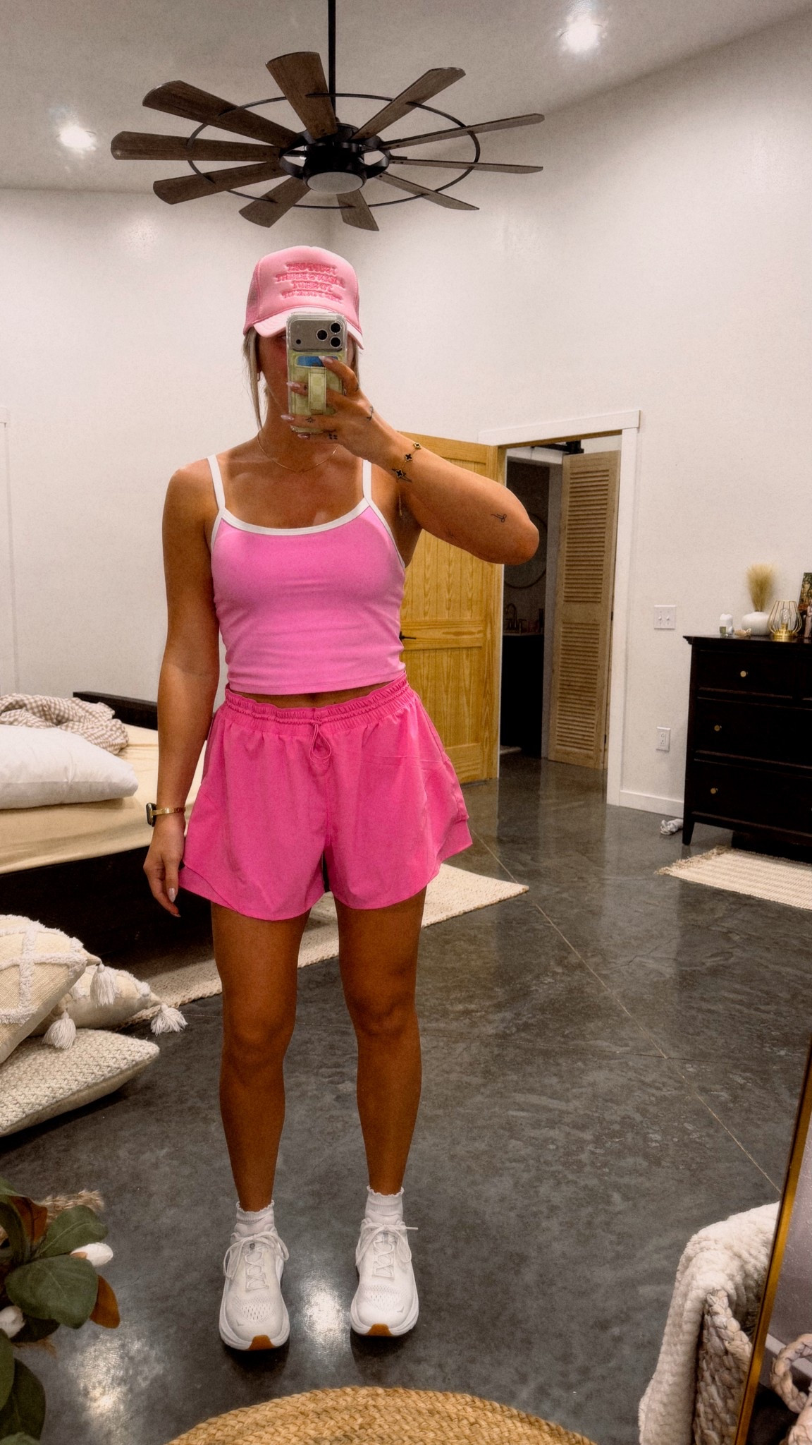 Small in both! Head to toe pink to walk with a friend 🫶🏼🎀🌸💗

#LTKfitnessgoals #LTKootd #LTKActive