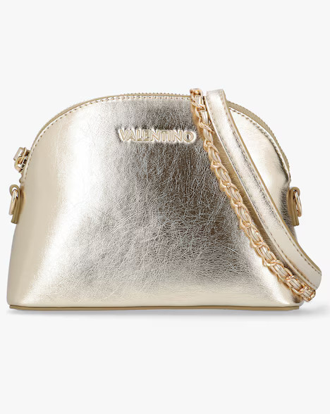 Valentino Bags Mayfair Princess Gold Top Zip Cross-Body Bag | JD Williams (UK)