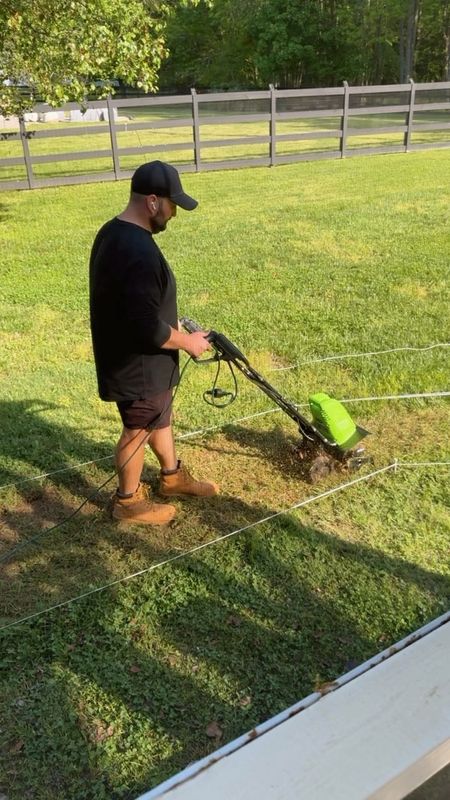 Greenworks 13.5 Amps 16-in Forward-rotating Corded Electric Cultivator// this was the same price to rent vs buy! Building a path for pavers!

Home, lawn, fathers days 

#LTKstyletip #LTKfindsunder100 #LTKGiftGuide
