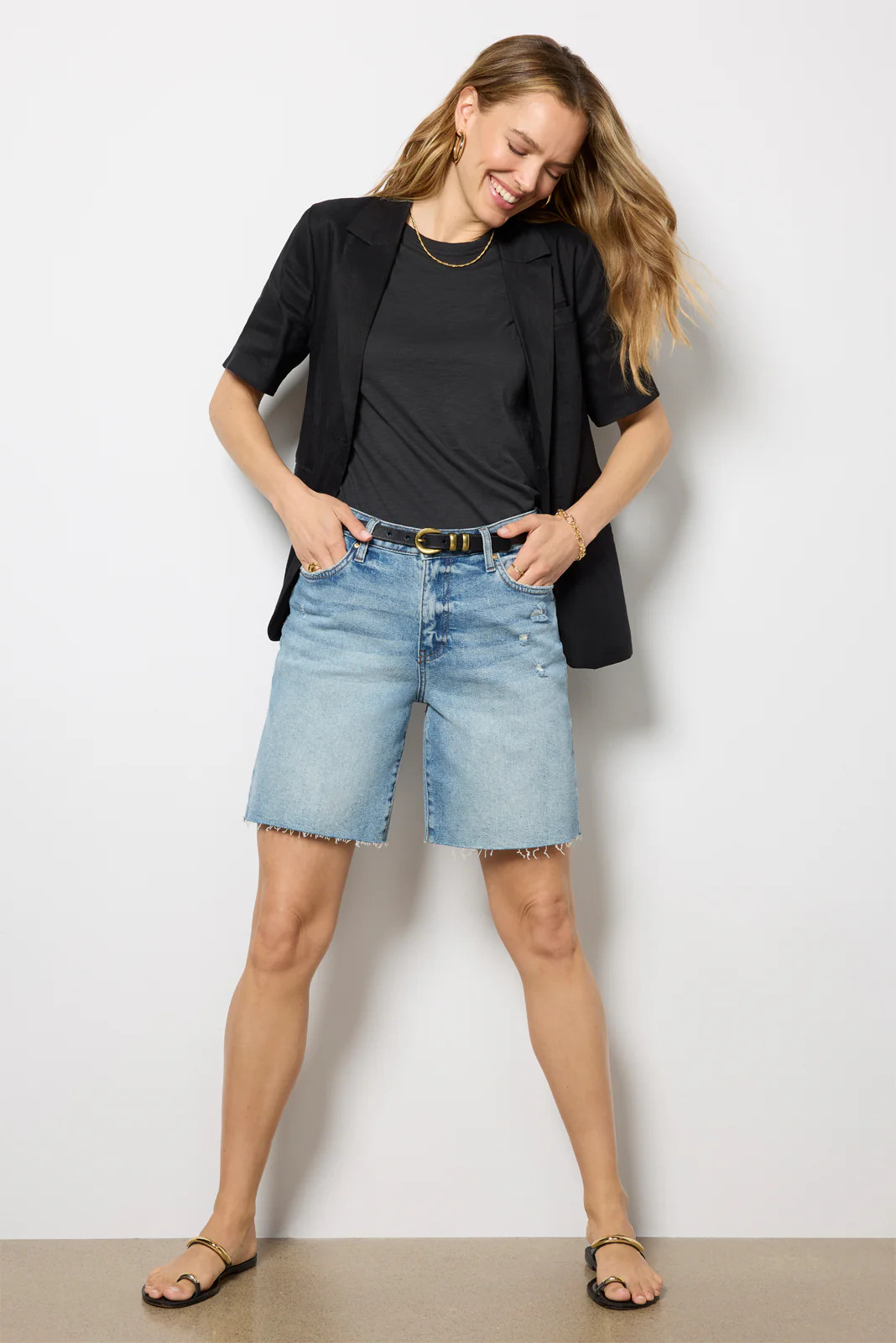 Grayson Short Sleeve Blazer | Evereve