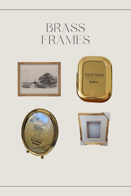 Brass vintage frame

#LTKSale #LTKunder50 #LTKFind