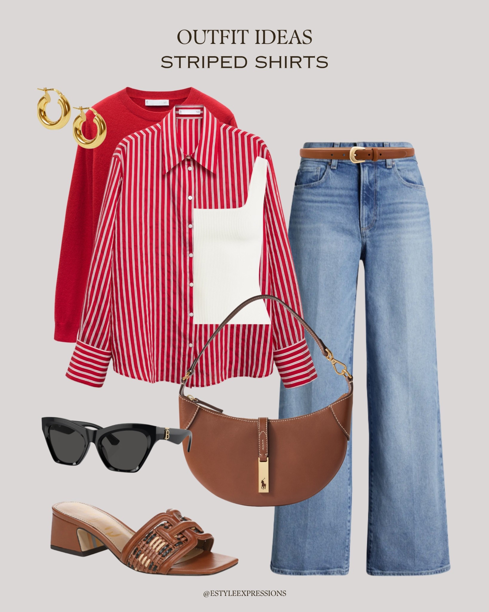 Spring Outfits with sharp Striped Shirts!👔 ✨

#LTKSaleAlert #LTKWorkwear #LTKFindsUnder100