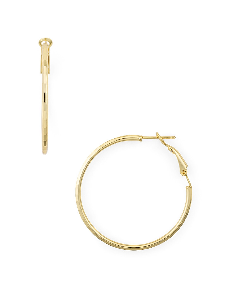 Aqua Disco Hoop Earrings in 18K Gold-Plated Sterling Silver - 100% Exclusive | Bloomingdale's (US)