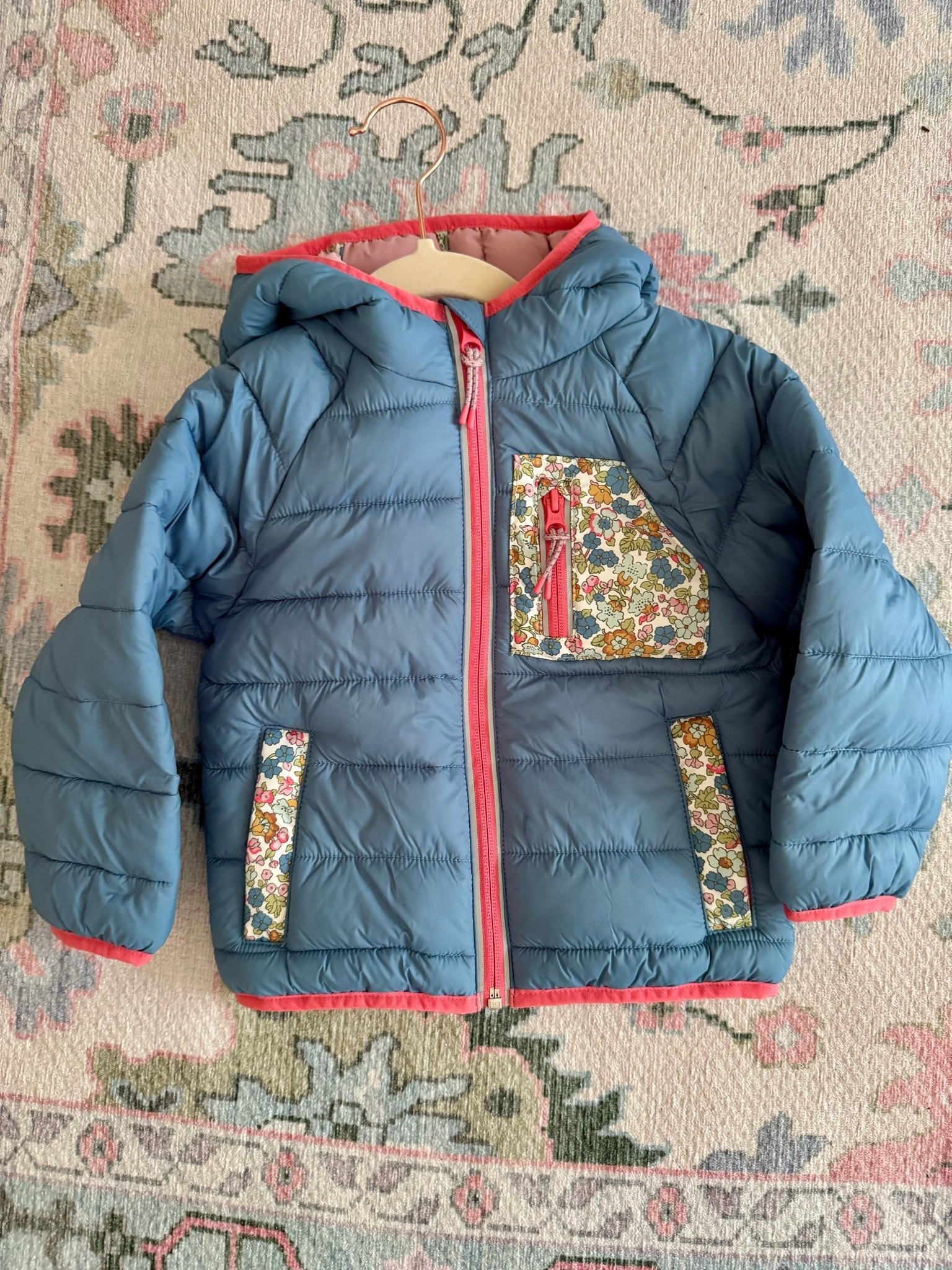 Mini packable puffer for winter in the most darling floral print

#LTKKids #LTKmomlife #LTKSeasonal