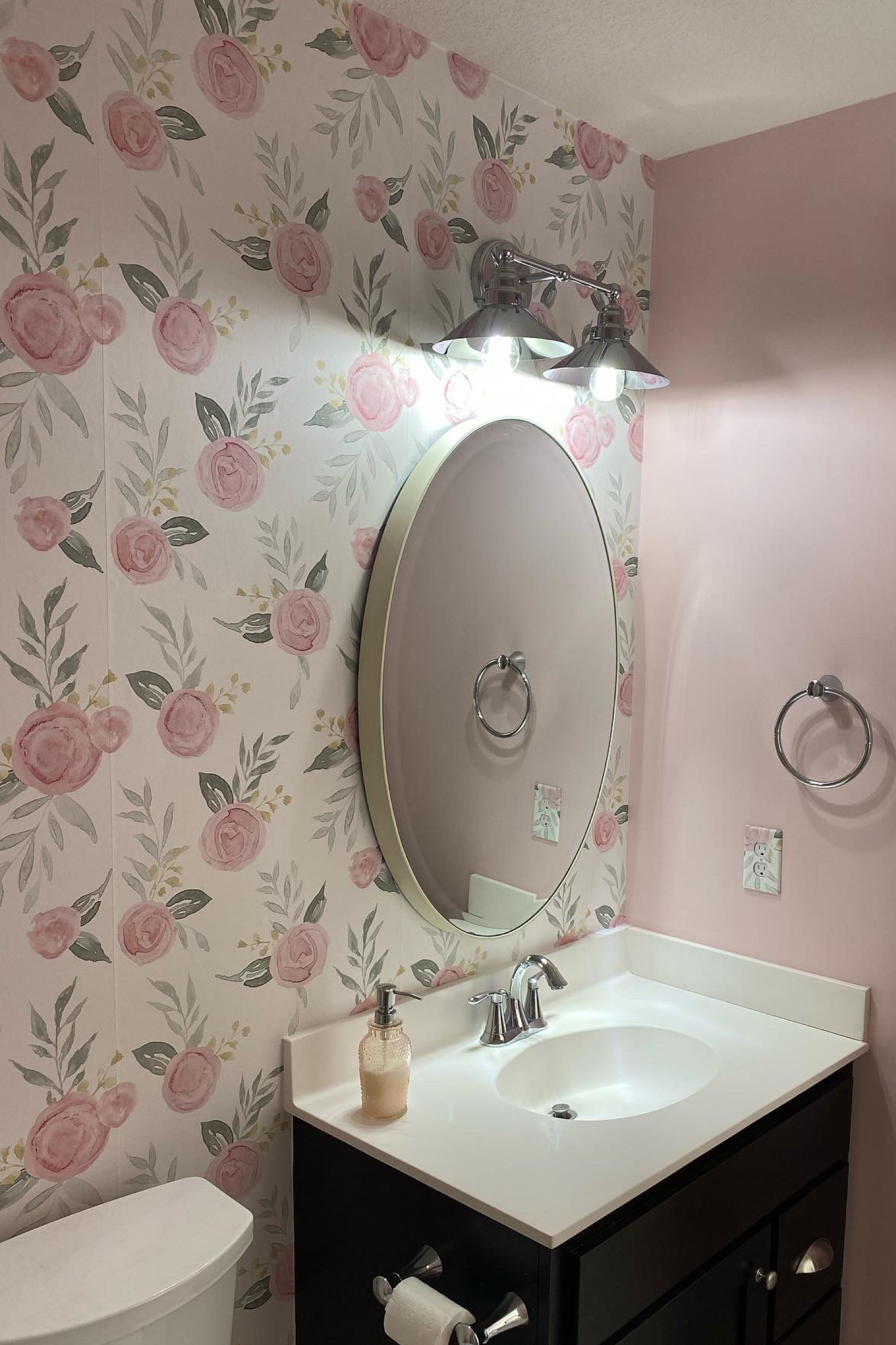 The sweetest pinkish bathroom ever!!! 

#LTKfindsunder50 #LTKSpringSale #LTKhome
