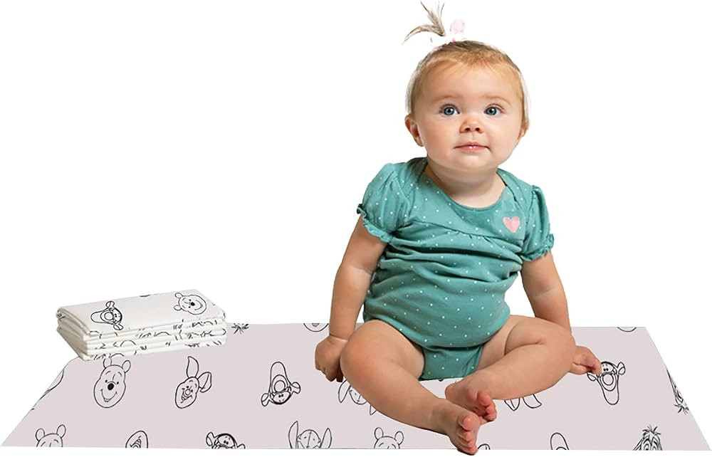 Disney Baby by J.L. Childress Disposable Changing Pads for Baby - Diaper Changing Table Covers, T... | Amazon (US)
