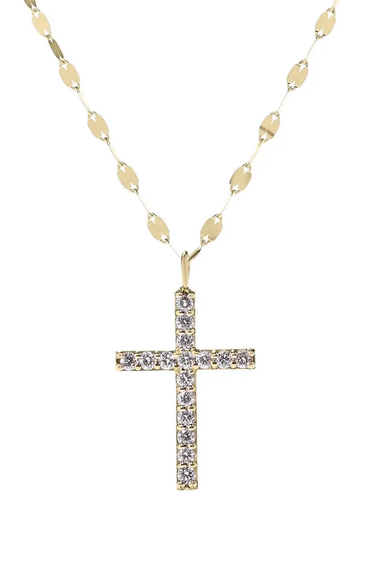 Diamond Cross Pendant Necklace | Nordstrom