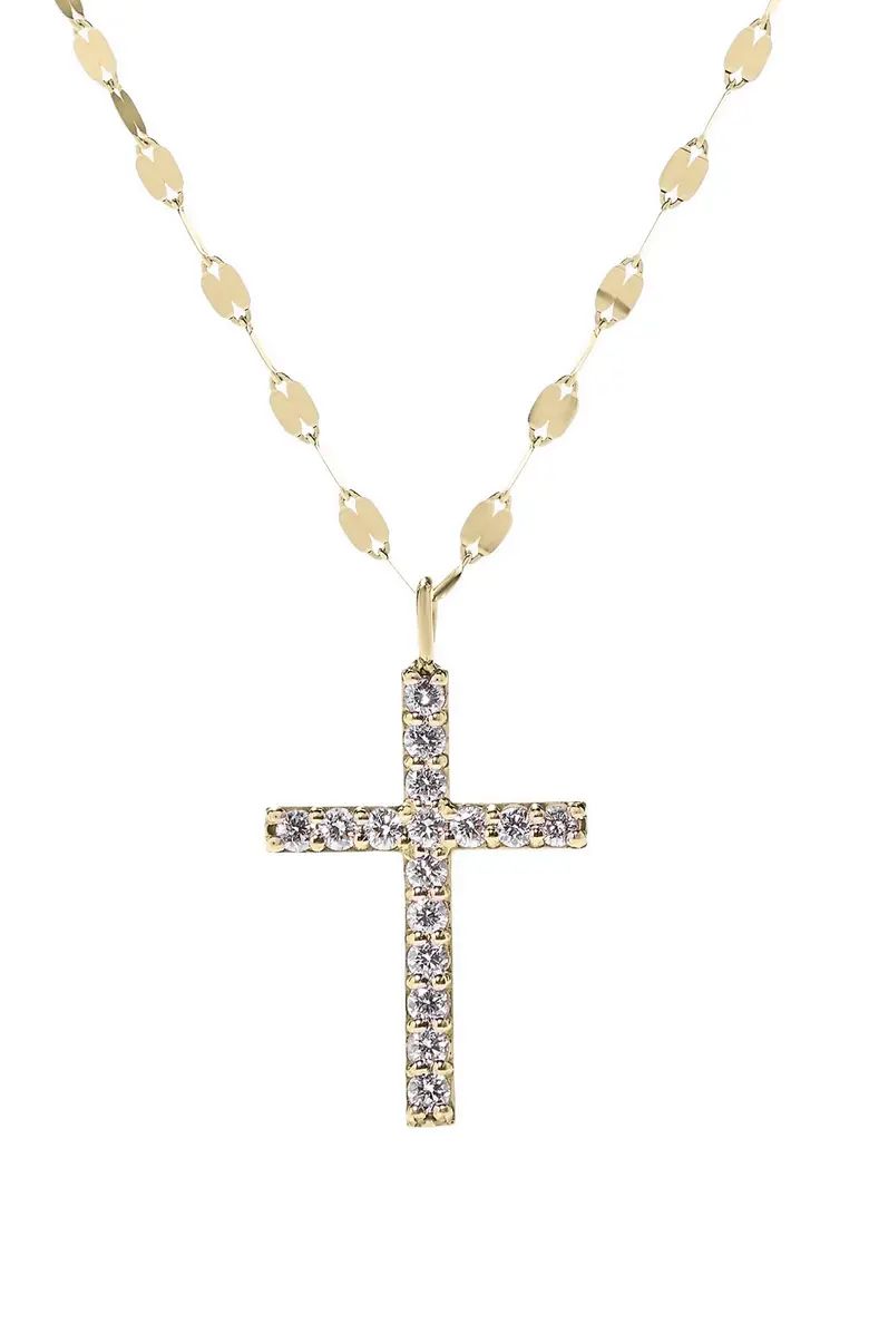 Diamond Cross Pendant Necklace | Nordstrom
