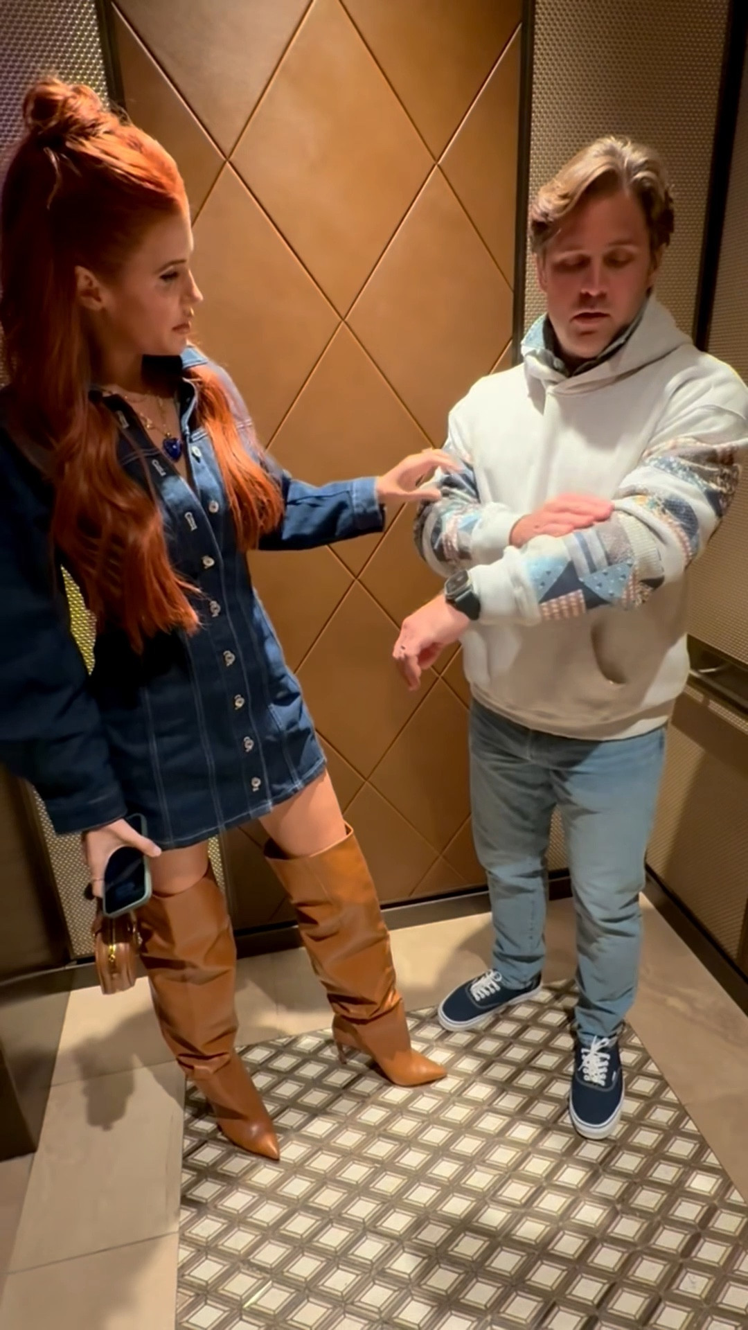 Baxter understood the assignment 👏 Fit Check live from the elevator ✨ 👖

#LTKCon #LTKWorkwear