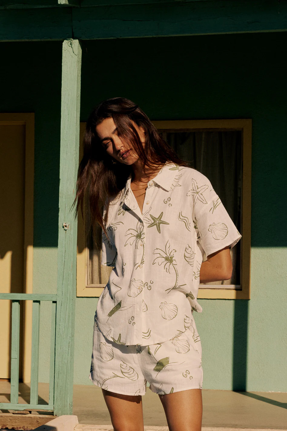 Sandy Linen Button Up | Böhme US