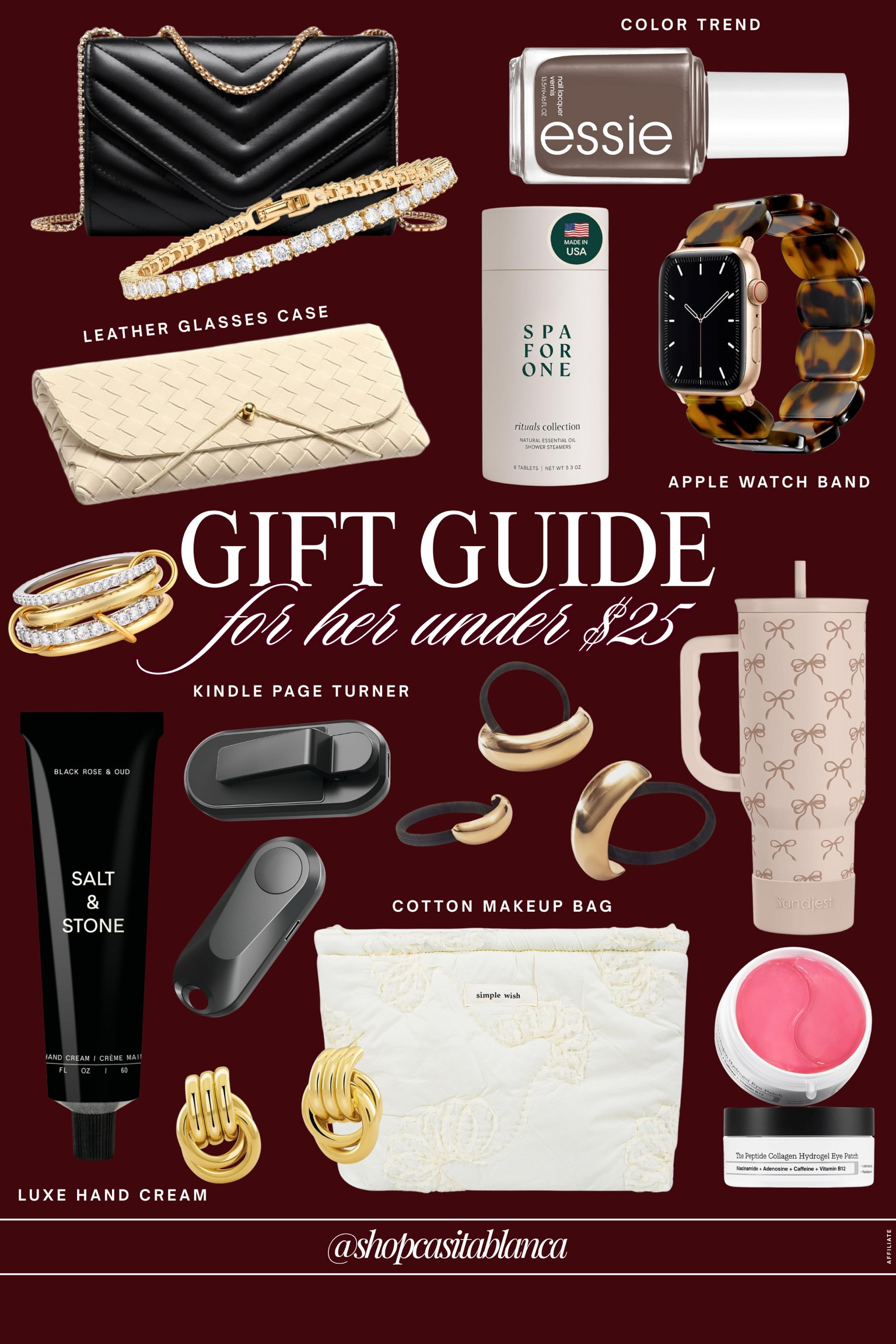 ✨ Sweet little gifts she’ll love — all under $25.
Chic accessories, cozy self-care picks, and everyday essentials that feel thoughtful without the splurge. Perfect for stockings, exchanges, or just-because gifting.🤍

#AmazonHome #AmazonFinds #AmazonFavorites #AmazonMostLoved #LTKHome #LTKHoliday #LTKGiftGuide #HomeFavorites #HolidayDecor #AmazonMustHaves 

 #LTKGiftGuide #LTKHoliday #LTKFindsUnder50