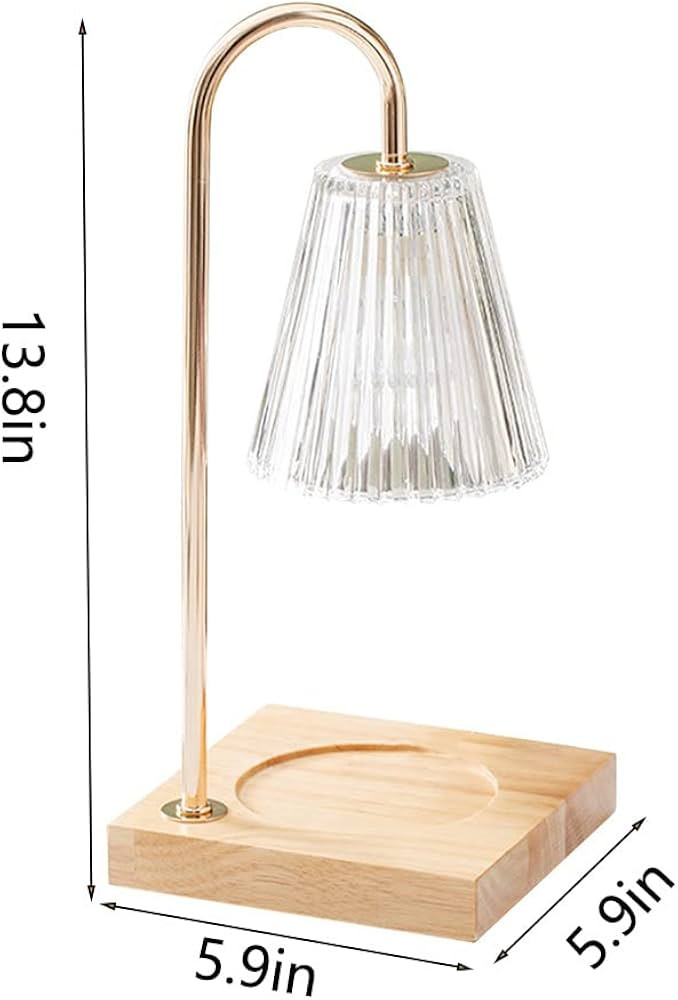 Singring Candle Warmer Lamp Gold Crystal Lamp Top Warmer Adjustable for Wax Melts Compatible with La | Amazon (CA)