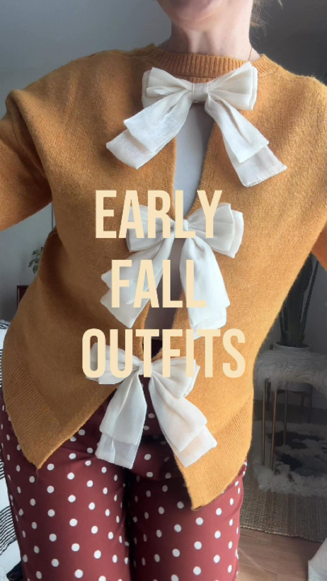 This sweater weather season, we are leaving basic knits behind👋 

#If you want to elevate your autumn capsule wardrobe, it’s all about the details—think statement buttons, delicate bow ties, balloon sleeves, and unique textures that make a simple outfit look entirely custom 🙌🏼 the lace detailing and bows on these sweaters from @zesica_official elevate the entire outfit! 

Which of these fall sweater outfits is your favorite?
 Wearing S at 150 lbs and 5’7,” size up for a looser fit! 

#FallStyle #FallSweaters #zesica #zesicaofficial SweaterWeather

fall sweater outfit ideas, cute fall sweaters, autumn capsule wardrobe, statement sleeve sweaters, cozy fall fashion inspo, stylish fall knits, everyday fall outfits, aesthetic autumn style, trendy fall clothes, neutral fall aesthetics.

#LTKgrwm #LTKSeasonal #LTKootd