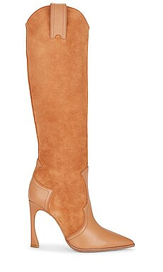 Alexandre Birman Dandara 100 Boot in Cuoio from Revolve.com | Revolve Clothing (Global)