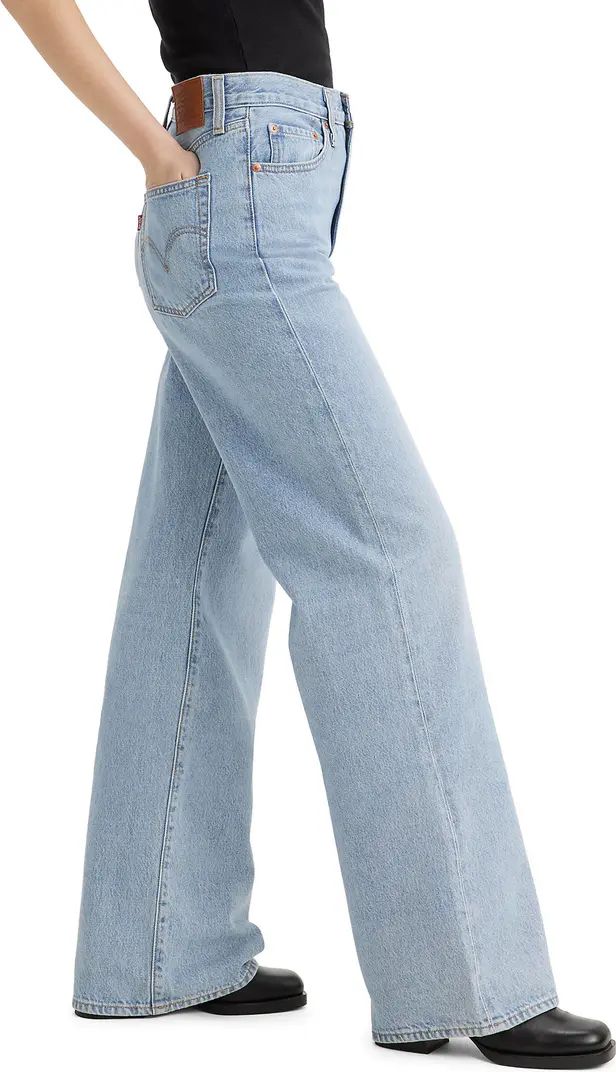 Ribcage High Waist Wide Leg Jeans | Nordstrom