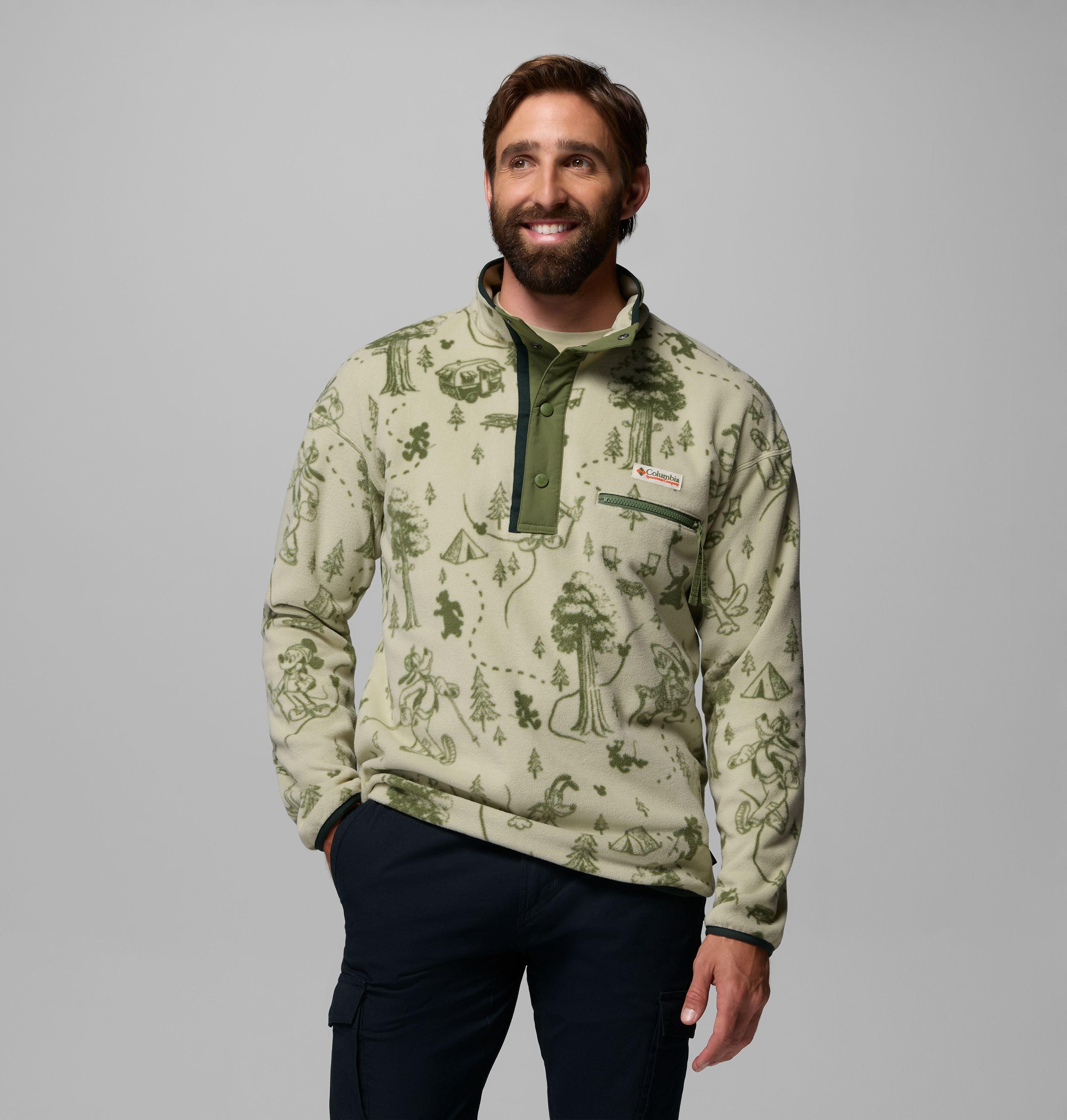 Men’s CSC x Disney Half Snap Fleece | Columbia Sportswear
