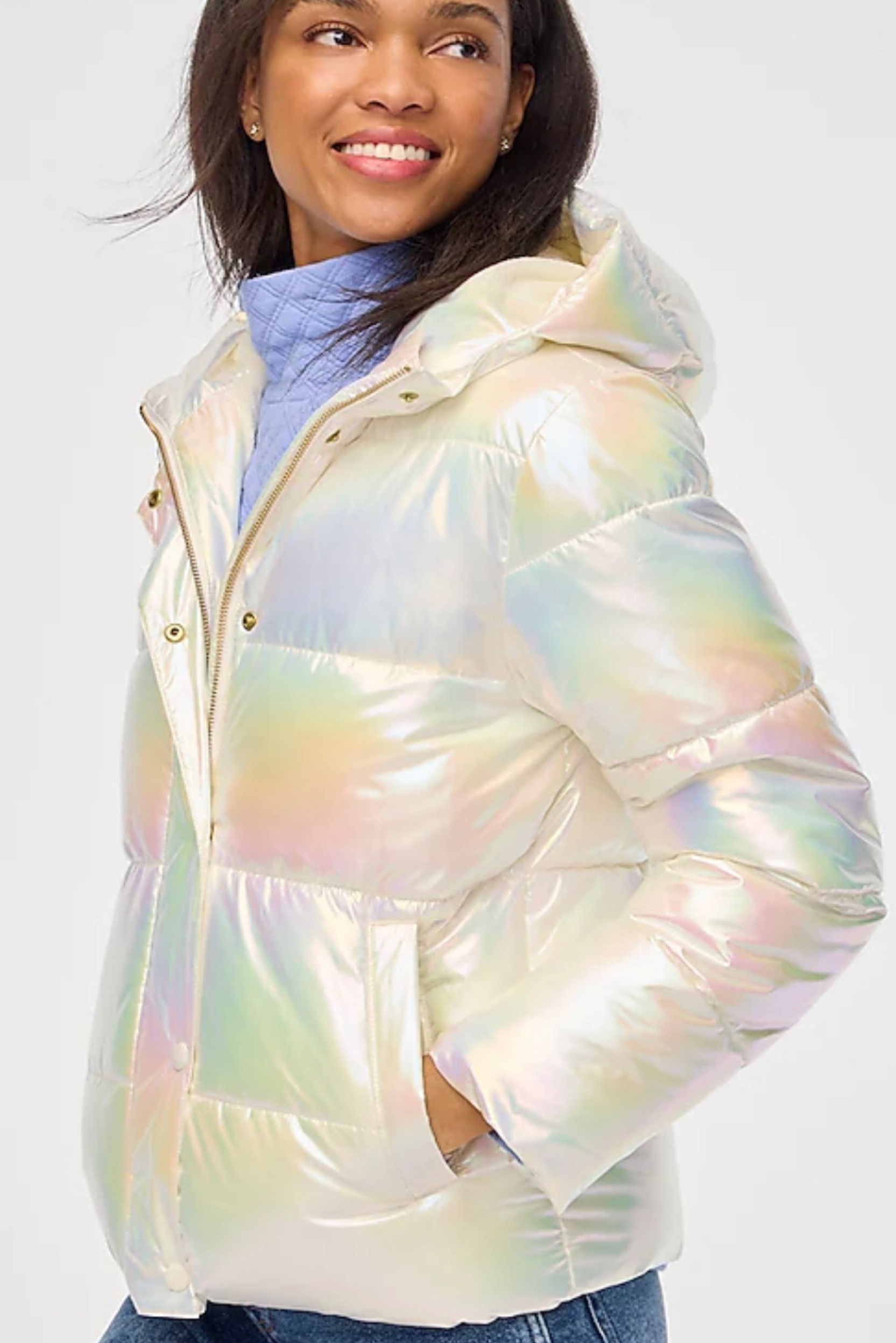 Iridescent puffer jacket under $100! J. Crew Black Friday sale find!

#LTKGiftGuide #LTKHoliday #LTKsalealert
