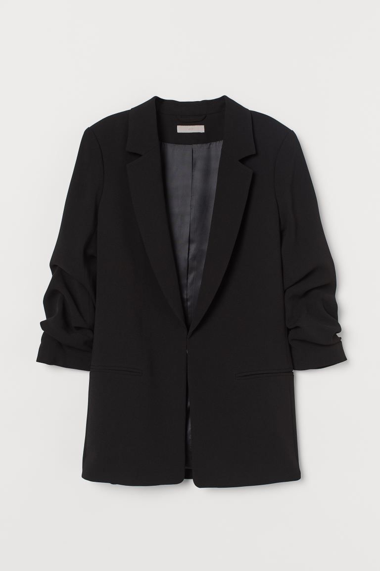 Jacket with Gathered Sleeves | H&M (US)