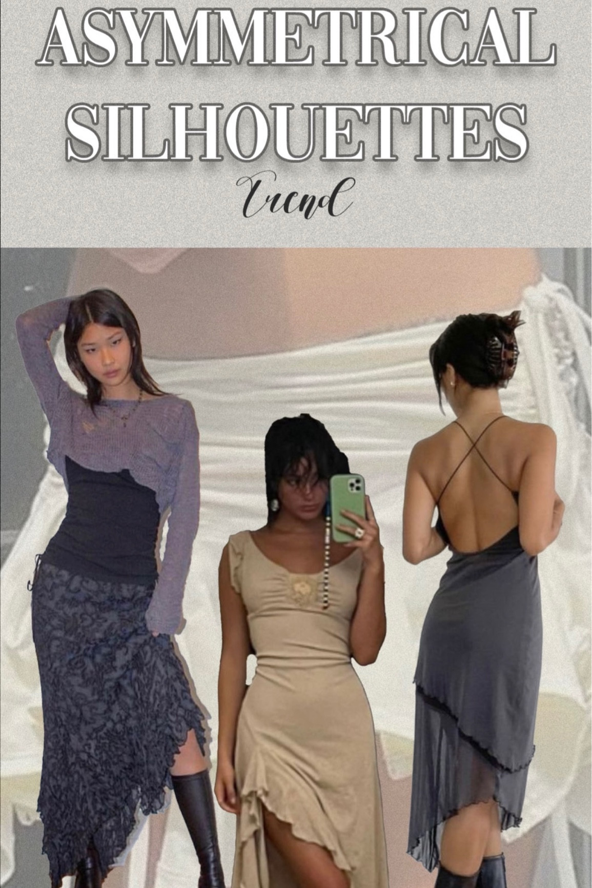 Asymmetrical Silhouettes Trend