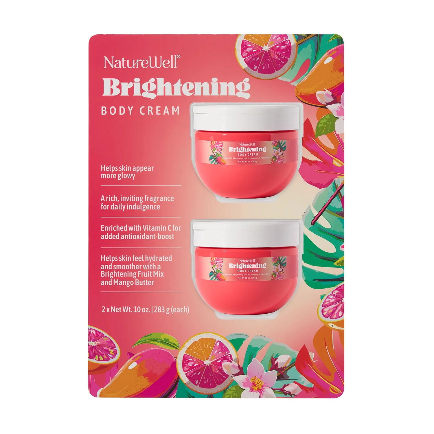 NatureWell Brightening Body Cream, 10 oz., 2 pk. | Sam's Club