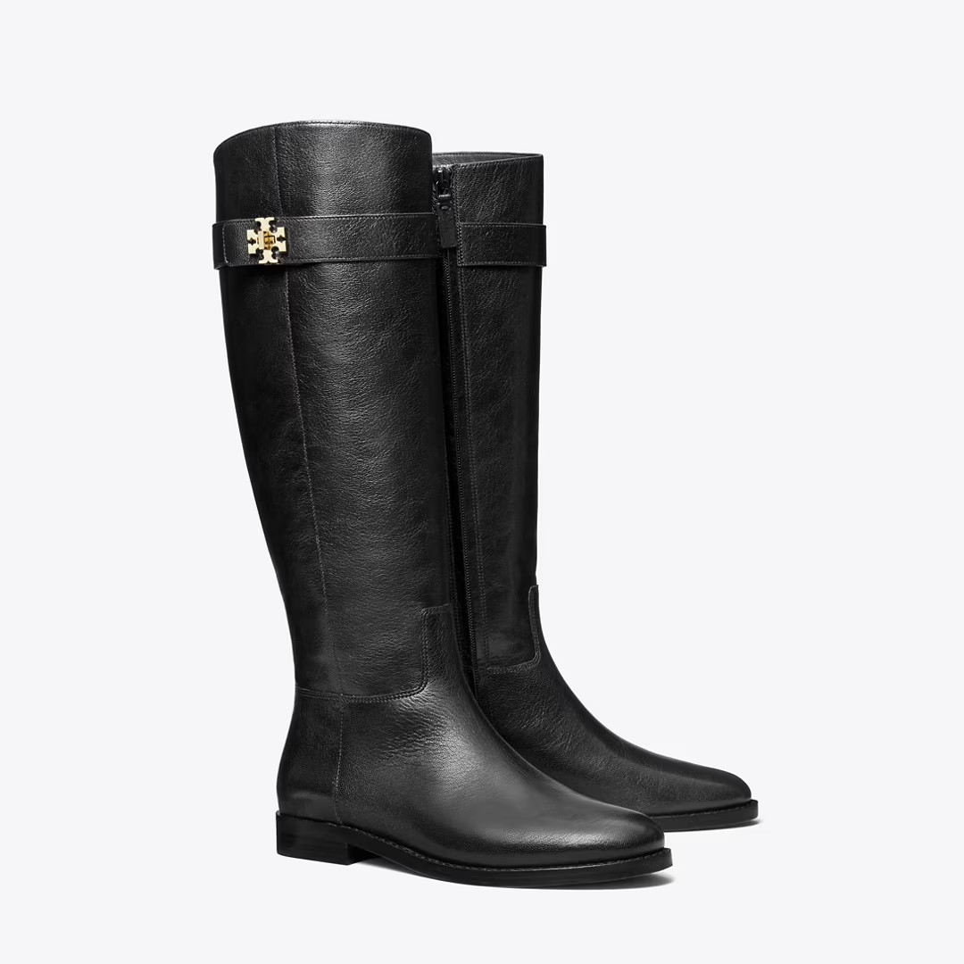 Tory Burch Turnlock Riding Boot, Wide | Tory Burch (US)