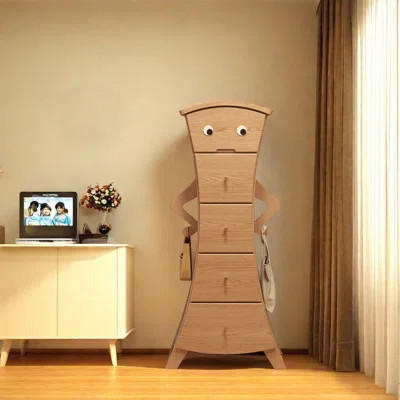 Cute Accent Cabinet In Abstract Shape | Wayfair North America