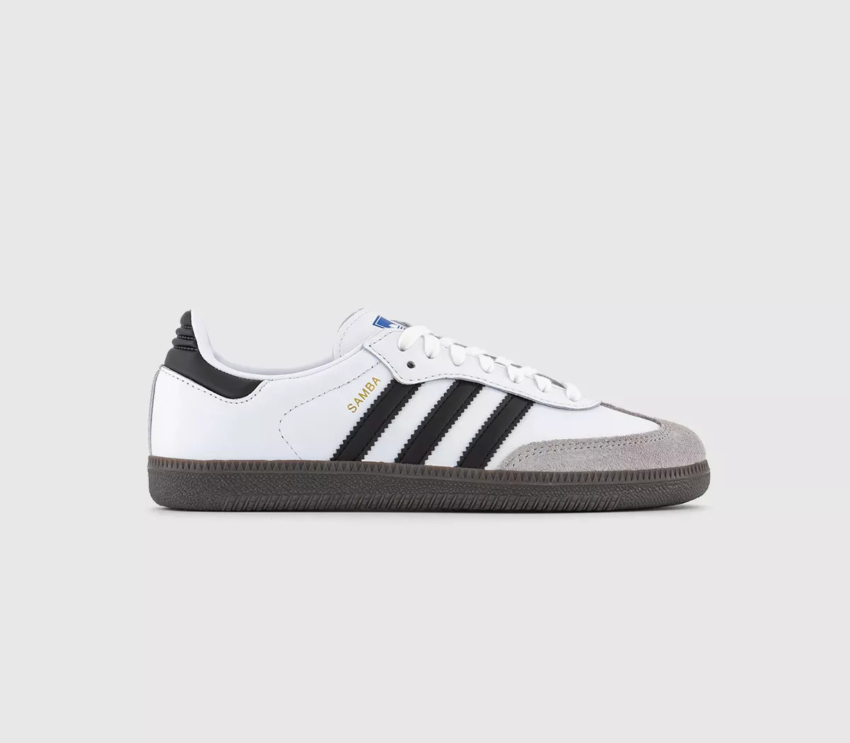 adidas Samba OG Trainers  White Black Granite - Men's Trainers | Offspring (UK)