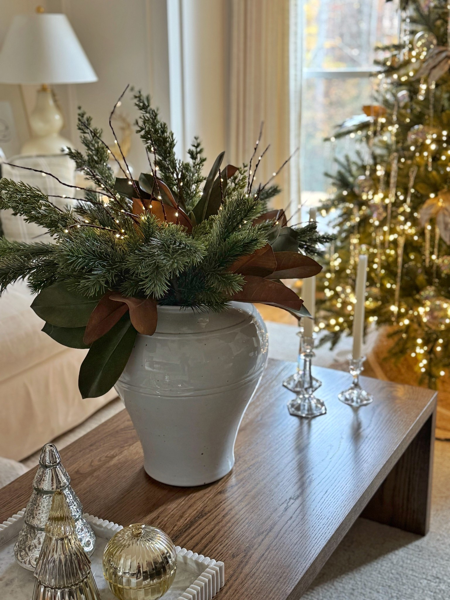 Loveeee the new Christmas greenery I got for my coffee table. Such a good price too!

#LTKSaleAlert #LTKHoliday #LTKFindsUnder50