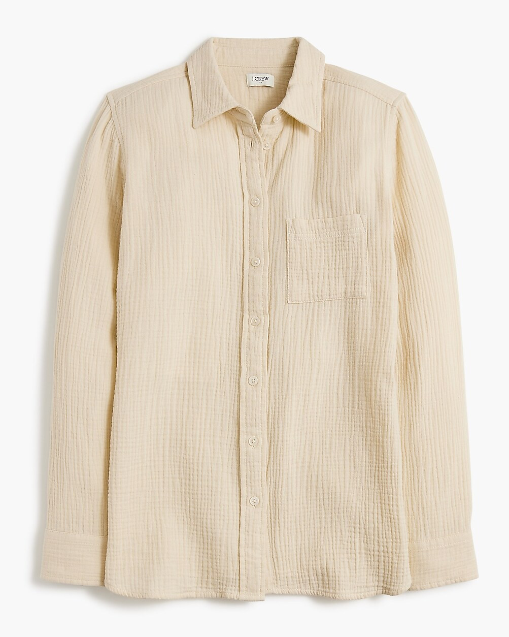Gauze button-up shirt | J.Crew Factory