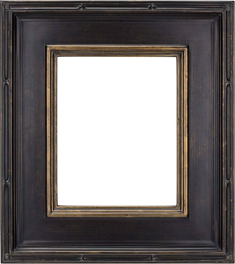 Museum Plein Aire Ornate Picture Frame - 16x20, Antique Black W/Gold Oil Painting Frames | Ready-... | Amazon (US)