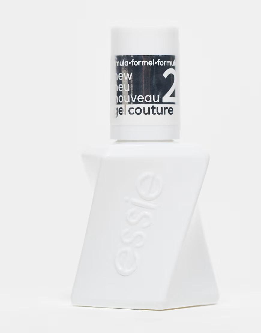 Essie Gel Couture Gel-Like Nail Polish- Gel Top Coat-Clear | ASOS (Global)