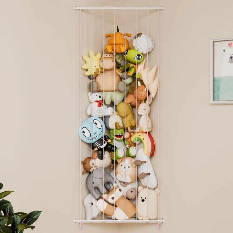 Stuffed Animal Storage, Corner Stuffed Animal Holder For Toy Storage, Large Stuff Animal Organize... | Wayfair North America